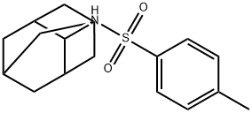 N-(2-adamantyl)-4-methylbenzenesulfonamide 구조식 이미지