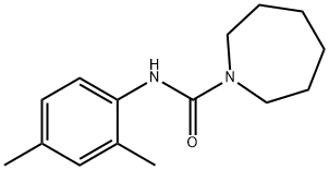 N-(2,4-dimethylphenyl)azepane-1-carboxamide 구조식 이미지