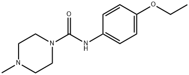 N-(4-ethoxyphenyl)-4-methylpiperazine-1-carboxamide Structure