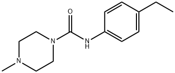 N-(4-ethylphenyl)-4-methylpiperazine-1-carboxamide Structure
