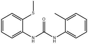 1-(2-methylphenyl)-3-(2-methylsulfanylphenyl)urea Structure