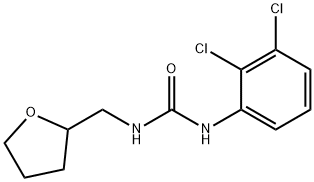 1-(2,3-dichlorophenyl)-3-(oxolan-2-ylmethyl)urea Structure