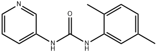 1-(2,5-dimethylphenyl)-3-pyridin-3-ylurea 구조식 이미지