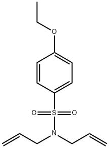 4-ethoxy-N,N-bis(prop-2-enyl)benzenesulfonamide 구조식 이미지