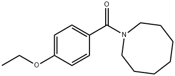 azocan-1-yl-(4-ethoxyphenyl)methanone 구조식 이미지