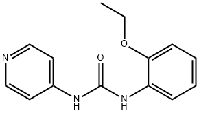 1-(2-ethoxyphenyl)-3-pyridin-4-ylurea Structure