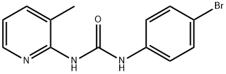 1-(4-bromophenyl)-3-(3-methylpyridin-2-yl)urea Structure