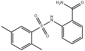 2-[(2,5-dimethylphenyl)sulfonylamino]benzamide Structure