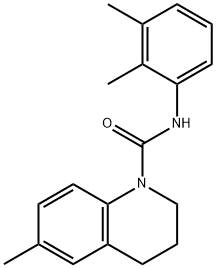 N-(2,3-dimethylphenyl)-6-methyl-3,4-dihydro-2H-quinoline-1-carboxamide Structure