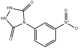 4-(3-nitrophenyl)-1,2,4-triazolidine-3,5-dione 구조식 이미지