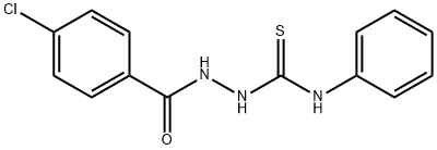 1-[(4-chlorobenzoyl)amino]-3-phenylthiourea 구조식 이미지