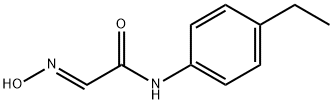 (2E)-N-(4-ethylphenyl)-2-hydroxyiminoacetamide 구조식 이미지