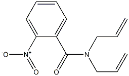 2-nitro-N,N-bis(prop-2-enyl)benzamide 구조식 이미지
