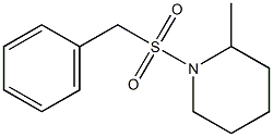 1-benzylsulfonyl-2-methylpiperidine Structure