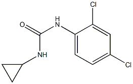 1-cyclopropyl-3-(2,4-dichlorophenyl)urea Structure