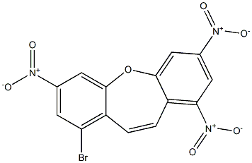 1-bromo-3,7,9-trinitrobenzo[b][1]benzoxepine Structure