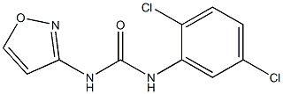 1-(2,5-dichlorophenyl)-3-(1,2-oxazol-3-yl)urea 구조식 이미지