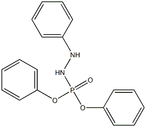 1-diphenylphosphoryl-2-phenylhydrazine Structure
