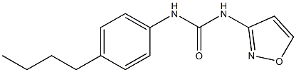 1-(4-butylphenyl)-3-(1,2-oxazol-3-yl)urea Structure