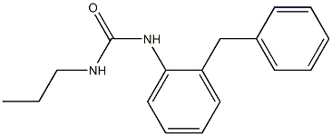 1-(2-benzylphenyl)-3-propylurea 구조식 이미지