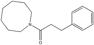 1-(azocan-1-yl)-3-phenylpropan-1-one 구조식 이미지