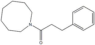 1-(azocan-1-yl)-3-phenylpropan-1-one Structure