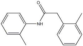 N,2-bis(2-methylphenyl)acetamide Structure