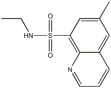 N-ethyl-6-methylquinoline-8-sulfonamide Structure