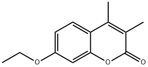 7-ethoxy-3,4-dimethylchromen-2-one 구조식 이미지