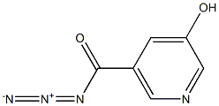 5-hydroxynicotinoyl azide 구조식 이미지