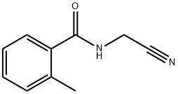 N-(cyanomethyl)-2-methylbenzamide 구조식 이미지