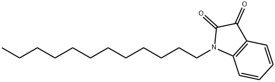 1-dodecylindole-2,3-dione Structure