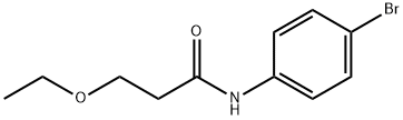 N-(4-bromophenyl)-3-ethoxypropanamide Structure