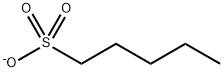pentane-1-sulfonate Structure