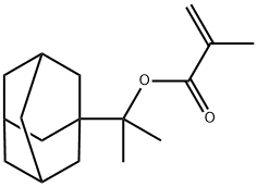 1-(1-Adamantyl)-1-methylethyl methacrylate Structure