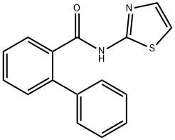 2-phenyl-N-(1,3-thiazol-2-yl)benzamide Structure