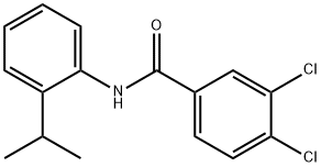 3,4-dichloro-N-(2-propan-2-ylphenyl)benzamide Structure