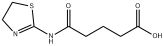 5-(4,5-dihydro-1,3-thiazol-2-ylamino)-5-oxopentanoic acid 구조식 이미지