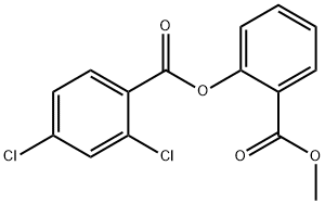 (2-methoxycarbonylphenyl) 2,4-dichlorobenzoate Structure