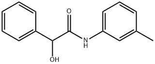 2-hydroxy-N-(3-methylphenyl)-2-phenylacetamide 구조식 이미지