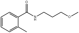 N-(3-methoxypropyl)-2-methylbenzamide 구조식 이미지