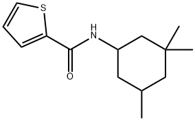 N-(3,3,5-trimethylcyclohexyl)thiophene-2-carboxamide Structure