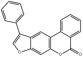 10-phenyl-[1]benzofuro[6,5-c]isochromen-5-one Structure