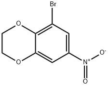 5-bromo-7-nitro-2,3-dihydro-1,4-benzodioxine Structure
