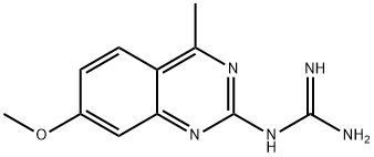 2-(7-methoxy-4-methylquinazolin-2-yl)guanidine 구조식 이미지