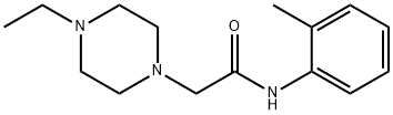 2-(4-ethylpiperazin-1-yl)-N-(2-methylphenyl)acetamide Structure