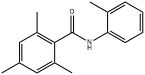 2,4,6-trimethyl-N-(2-methylphenyl)benzamide Structure