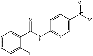 2-fluoro-N-(5-nitropyridin-2-yl)benzamide 구조식 이미지