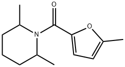 (2,6-dimethylpiperidin-1-yl)-(5-methylfuran-2-yl)methanone Structure