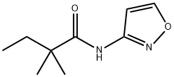 2,2-dimethyl-N-(1,2-oxazol-3-yl)butanamide Structure